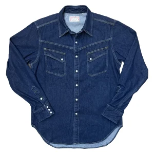 Western JINJI Shirt Indigo