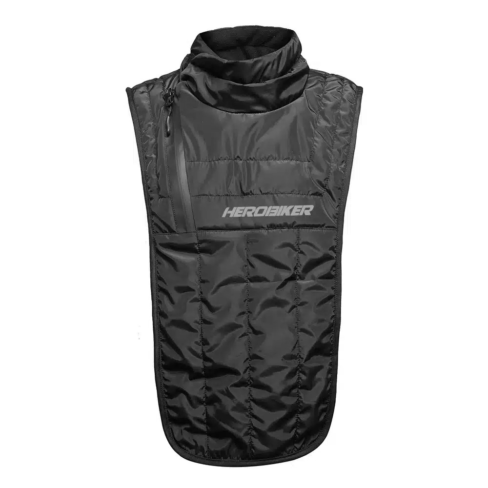 Écharpe de Cou Thermique Moto Hiver – Bavette Motard Coupe-Vent Chauffante – Protection Poitrine et Cou Herobiker, Conduite Grand Froid – Image 2