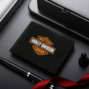 Porte permis de conduire Harley Davidson en cuir Pu