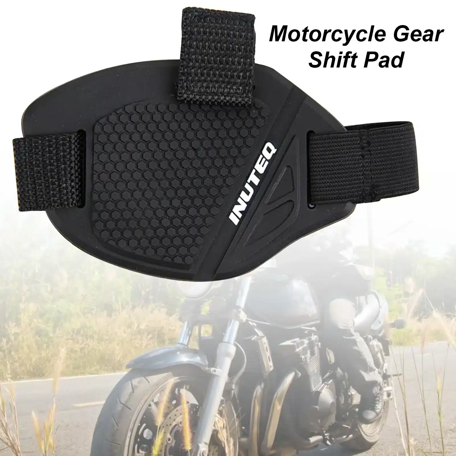 Protection Chaussure Moto – Coussinet Antidérapant Universel Réglable pour Sélecteur de Vitesse – Image 2