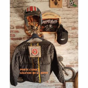 Porte-casque Légende de la moto