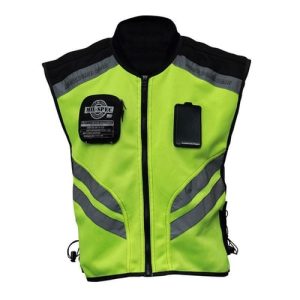 Gilet réfléchissant pour moto de sport, haute visibilité, fluorescent