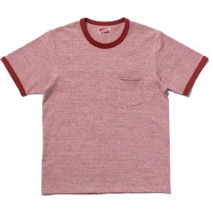 Ringer Tee Heather Red