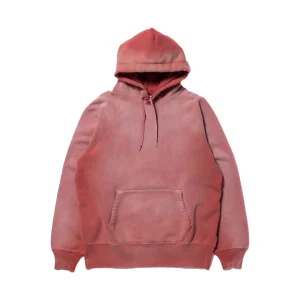 9 oz Raglan Hooded Fade Red