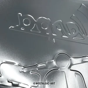 Grande plaque métal Vespa – The Italian Classic (40 x 60 cm)